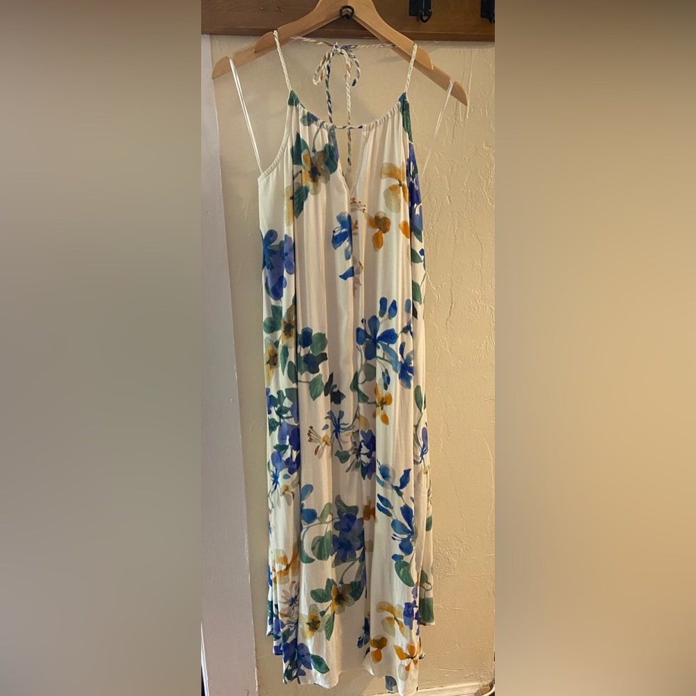NWT Lovestitch Floral Halter Tie Midi Maxi Dress - Picture 8 of 11